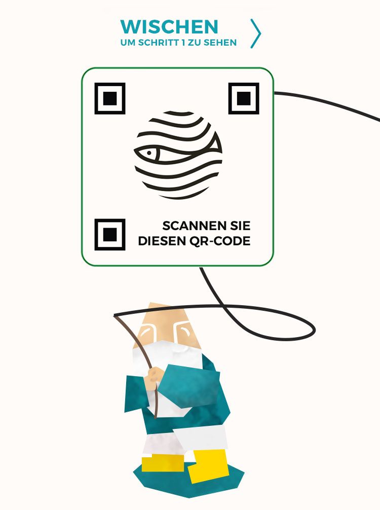 Find QR Code on package